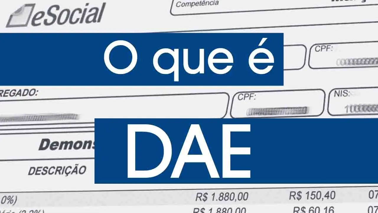 O que é DAE?