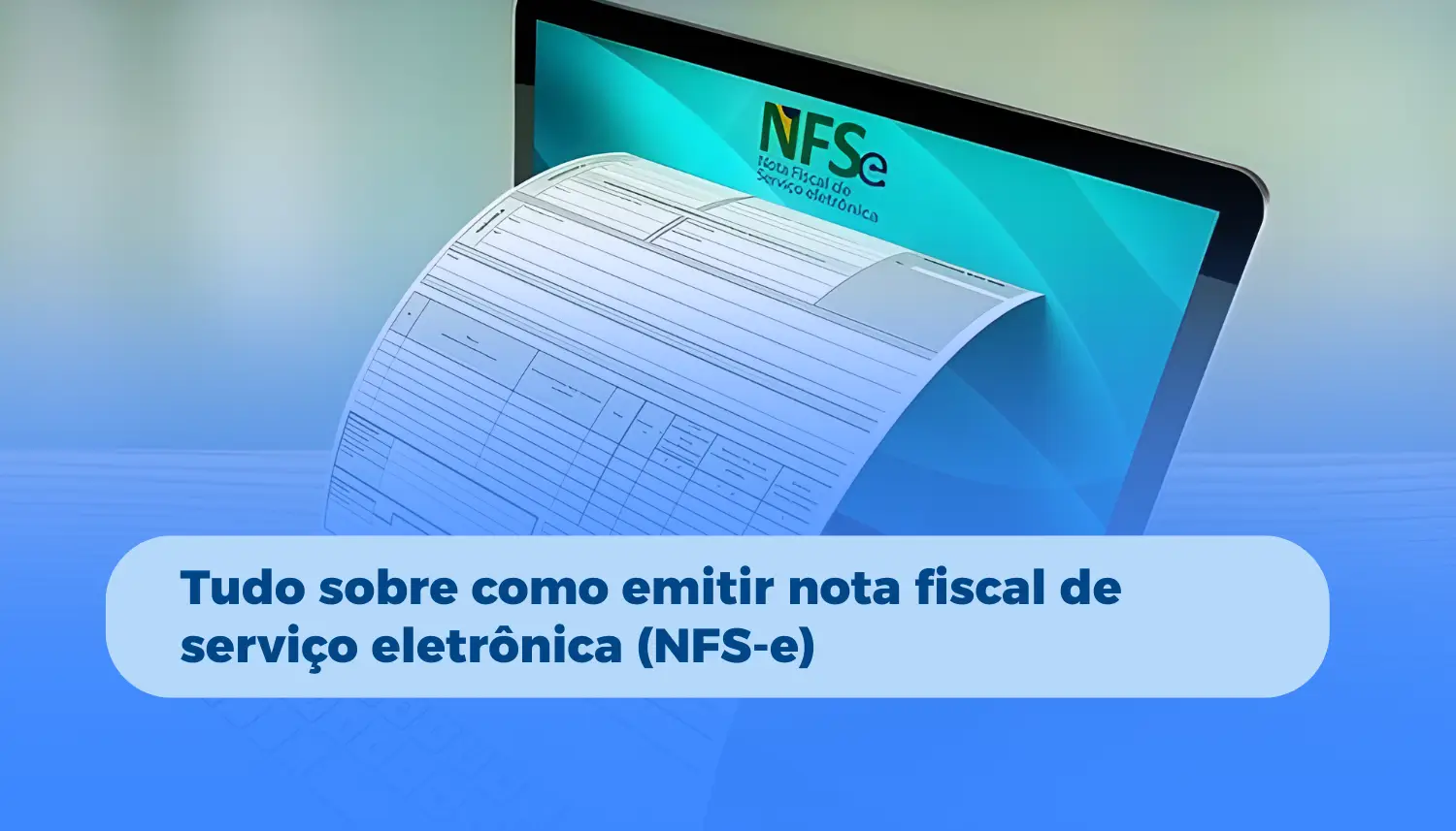 Emitir nota fiscal de serviço eletrônica